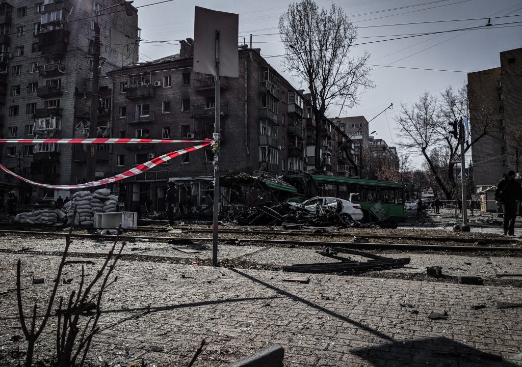 Kara izpostītā Ukraina